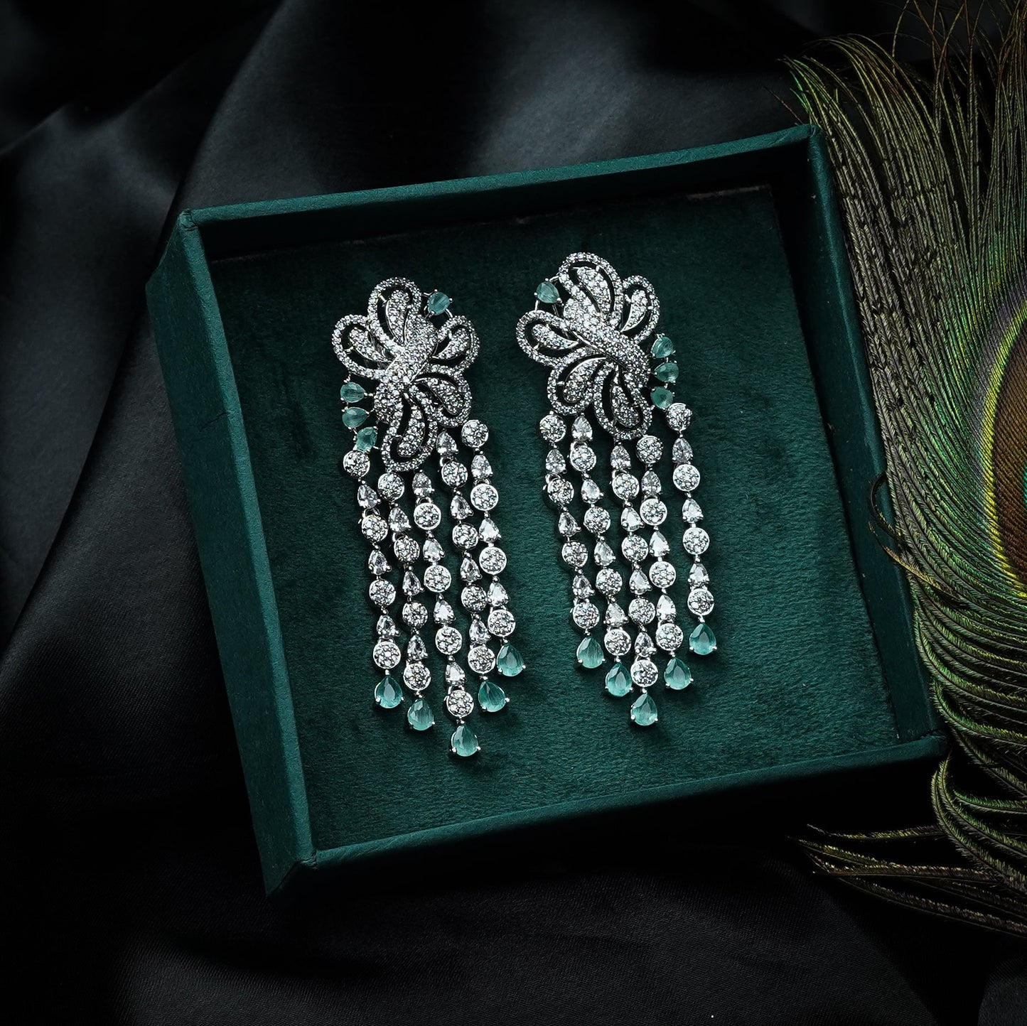 Mira Noor Diamond Earrings