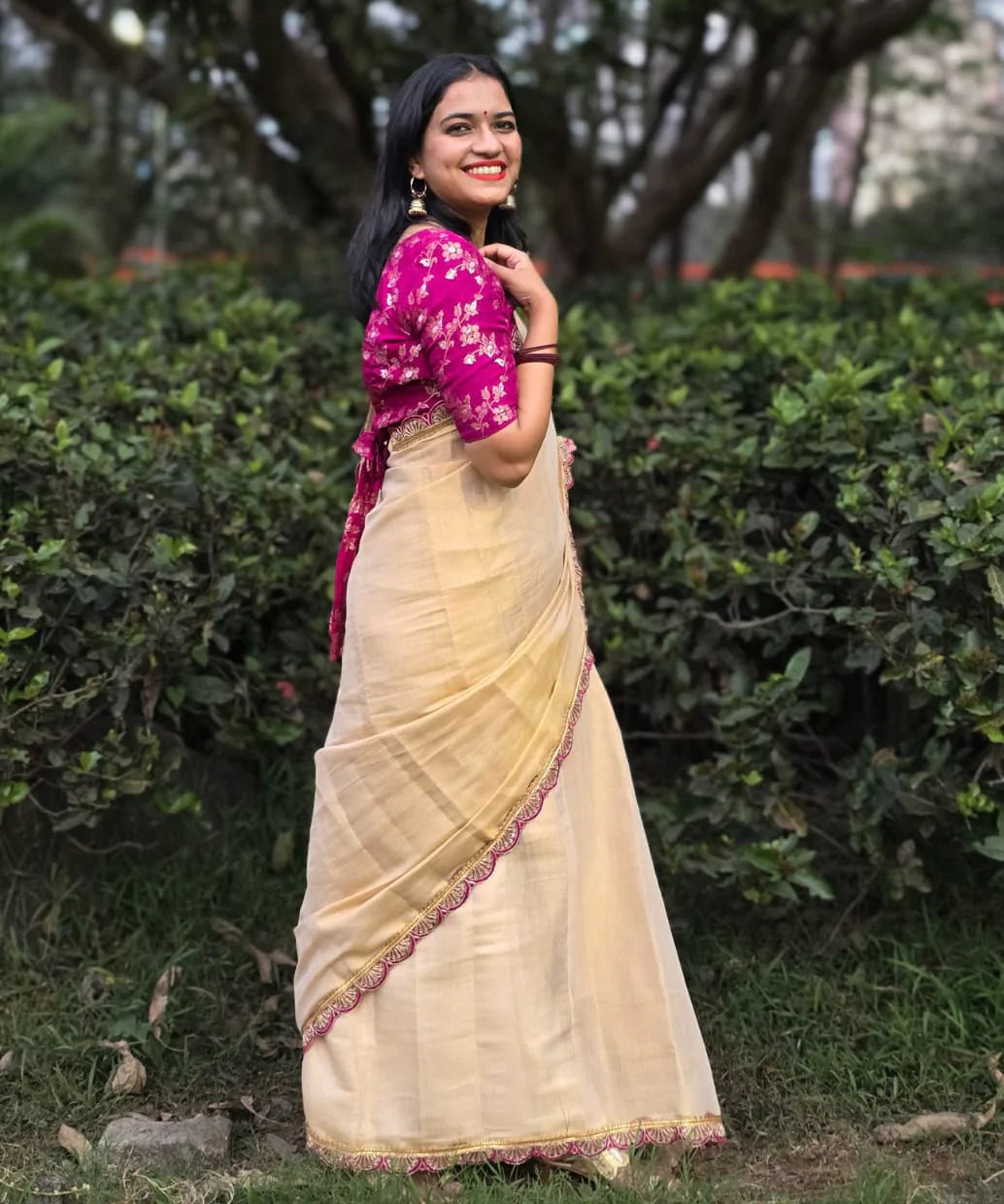 Crystal Dew Saree