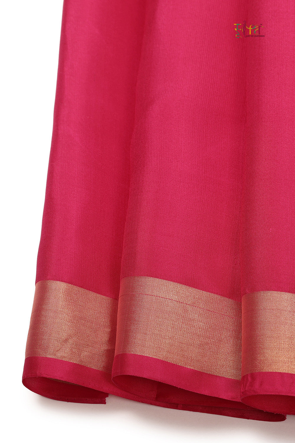 Handloom Bright Yellow Pure Silk Kanchi Contemporary Saree