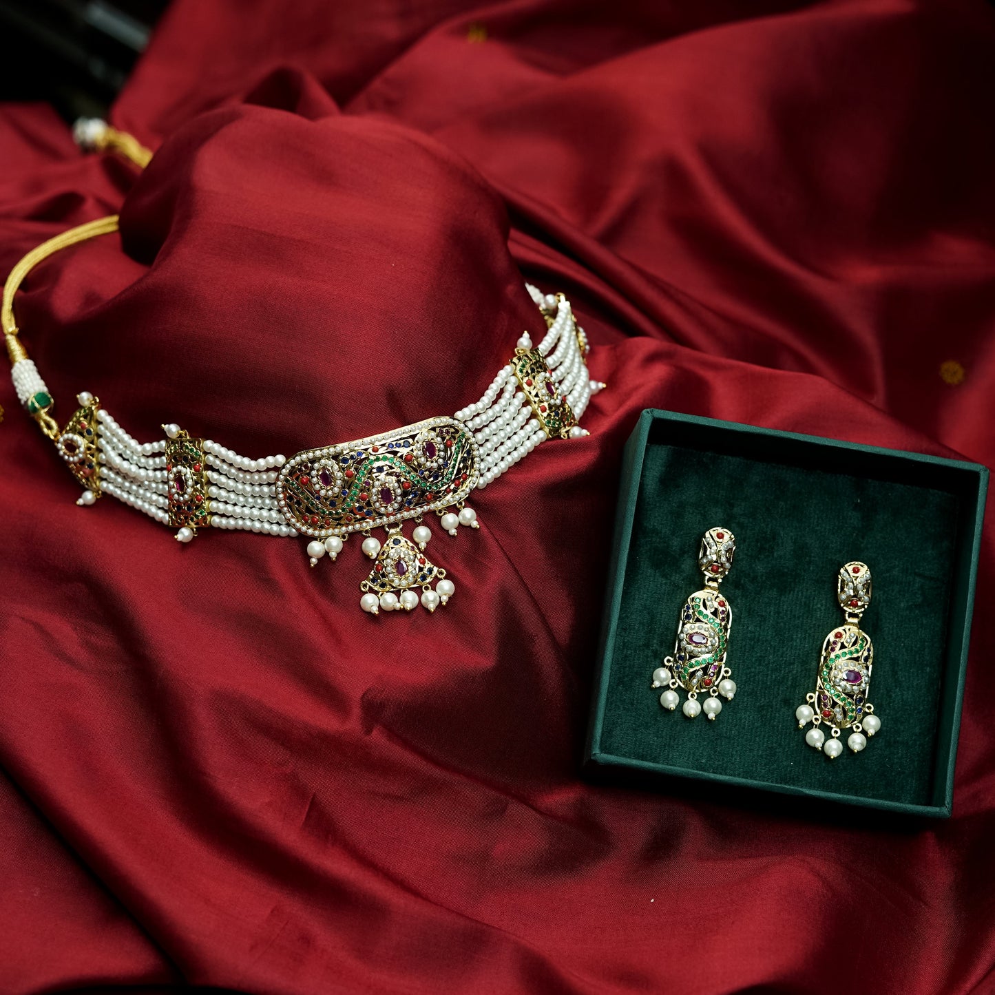 Maitreyi Raga Polki Set