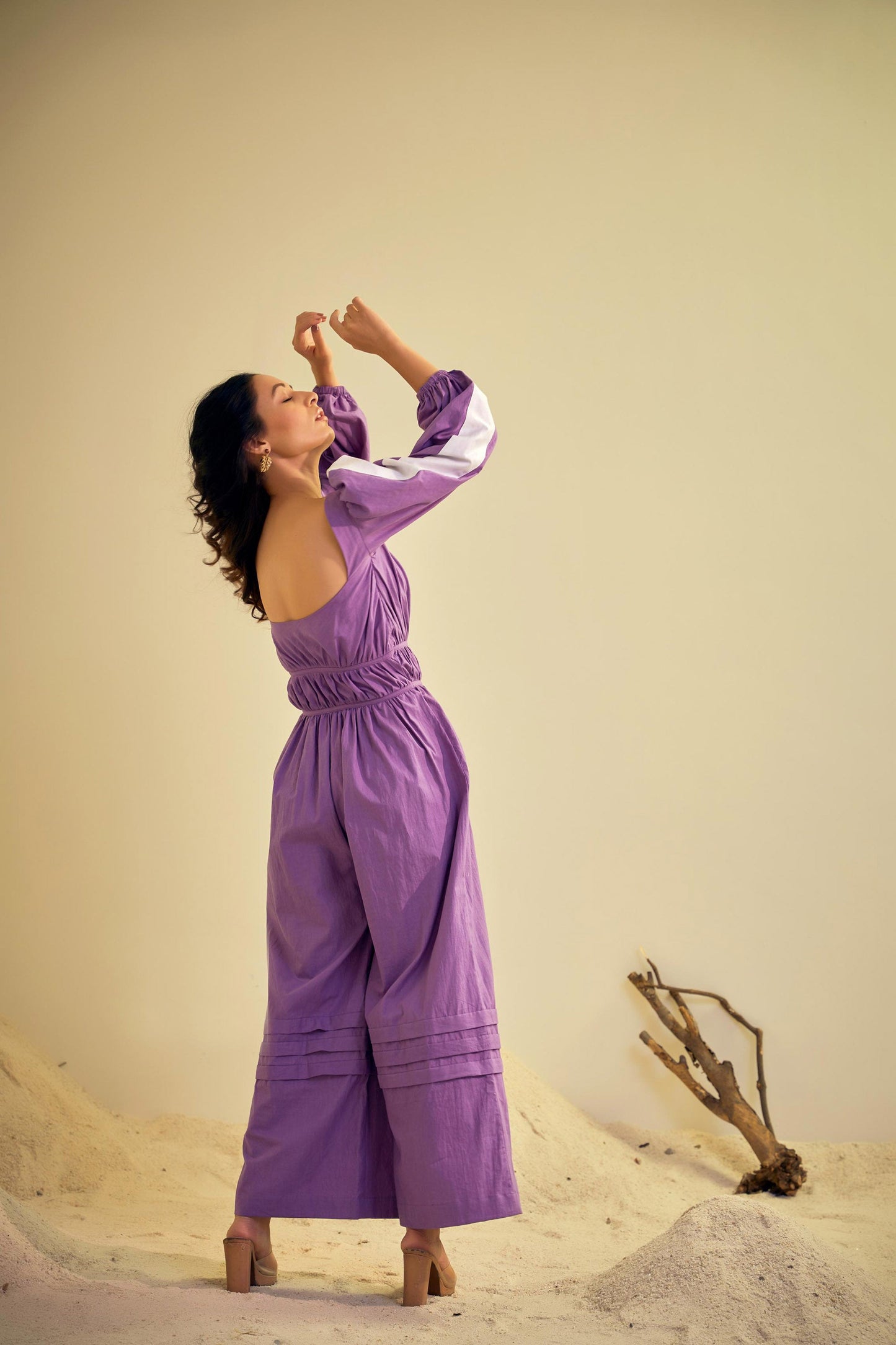 CIERRA  Purple Jumpsuit
