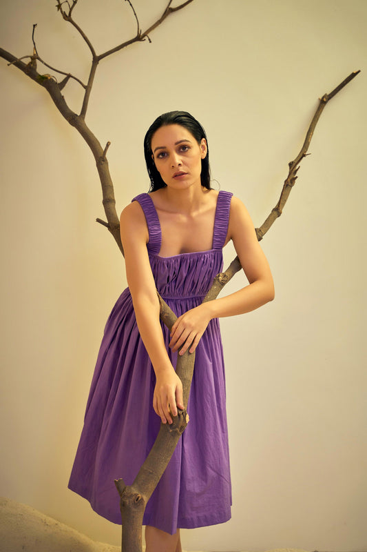 EZEL Purple Dress