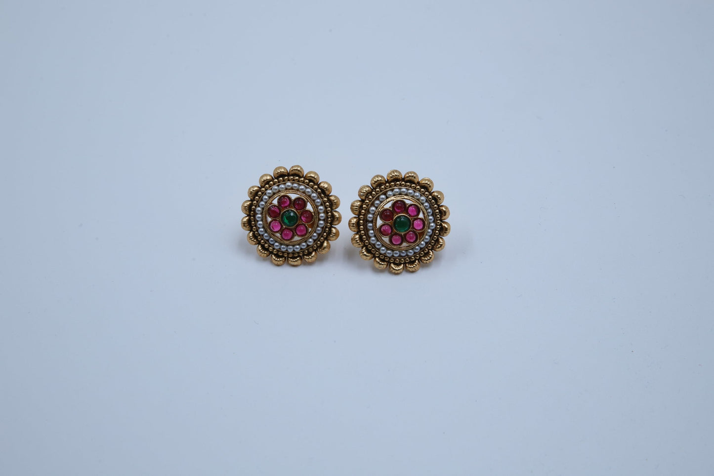 Evergreen Traditional Statement Studs