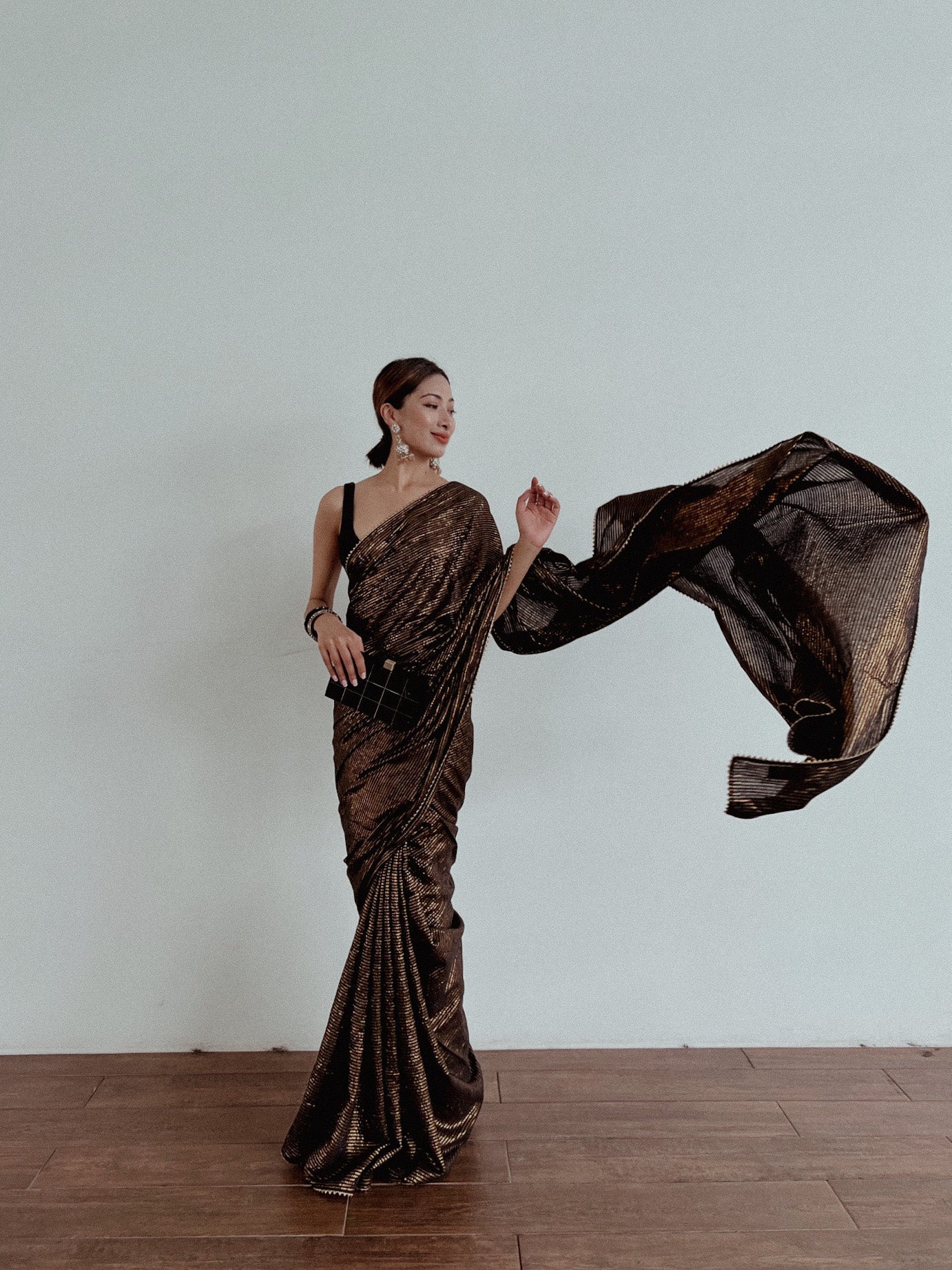 Kali Gold Zari Pure Cotton Saree