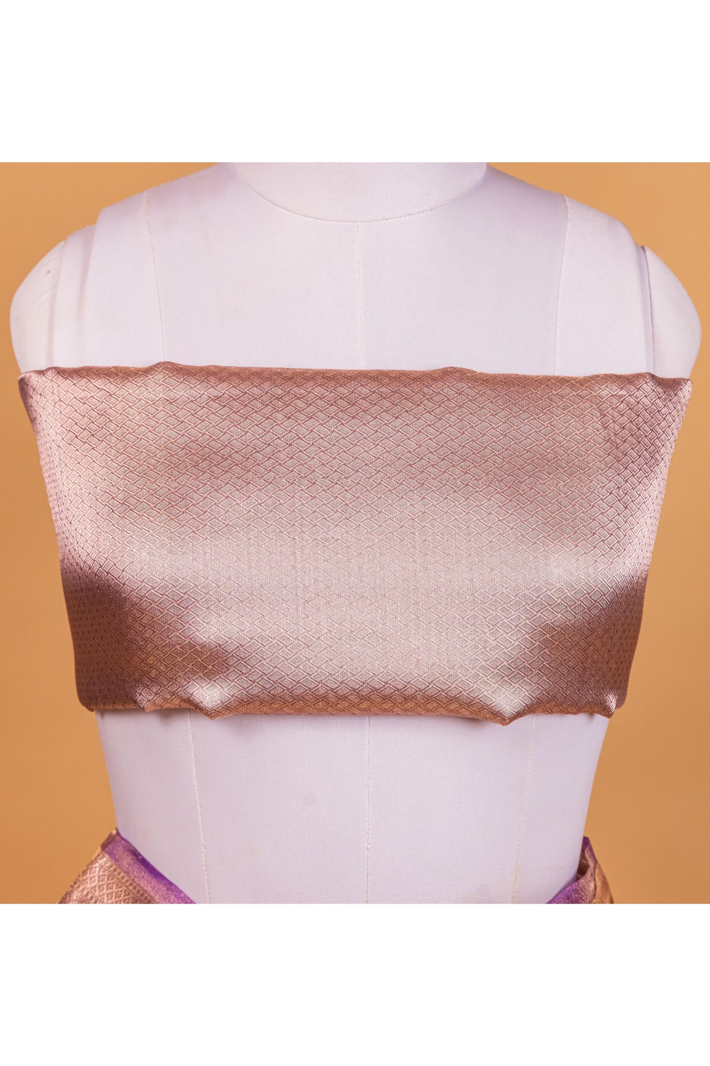 Magenta Tissue Pure Silk Dyed Saree