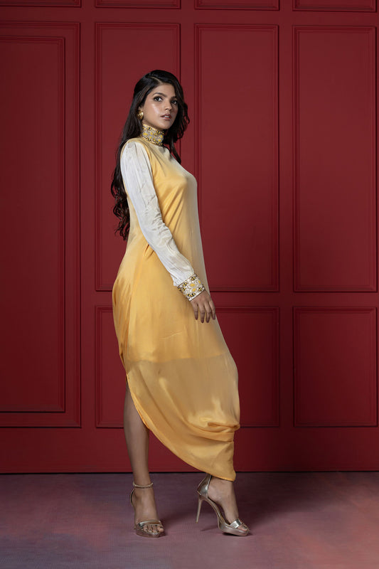 The Yellow Gradient Kaftaan