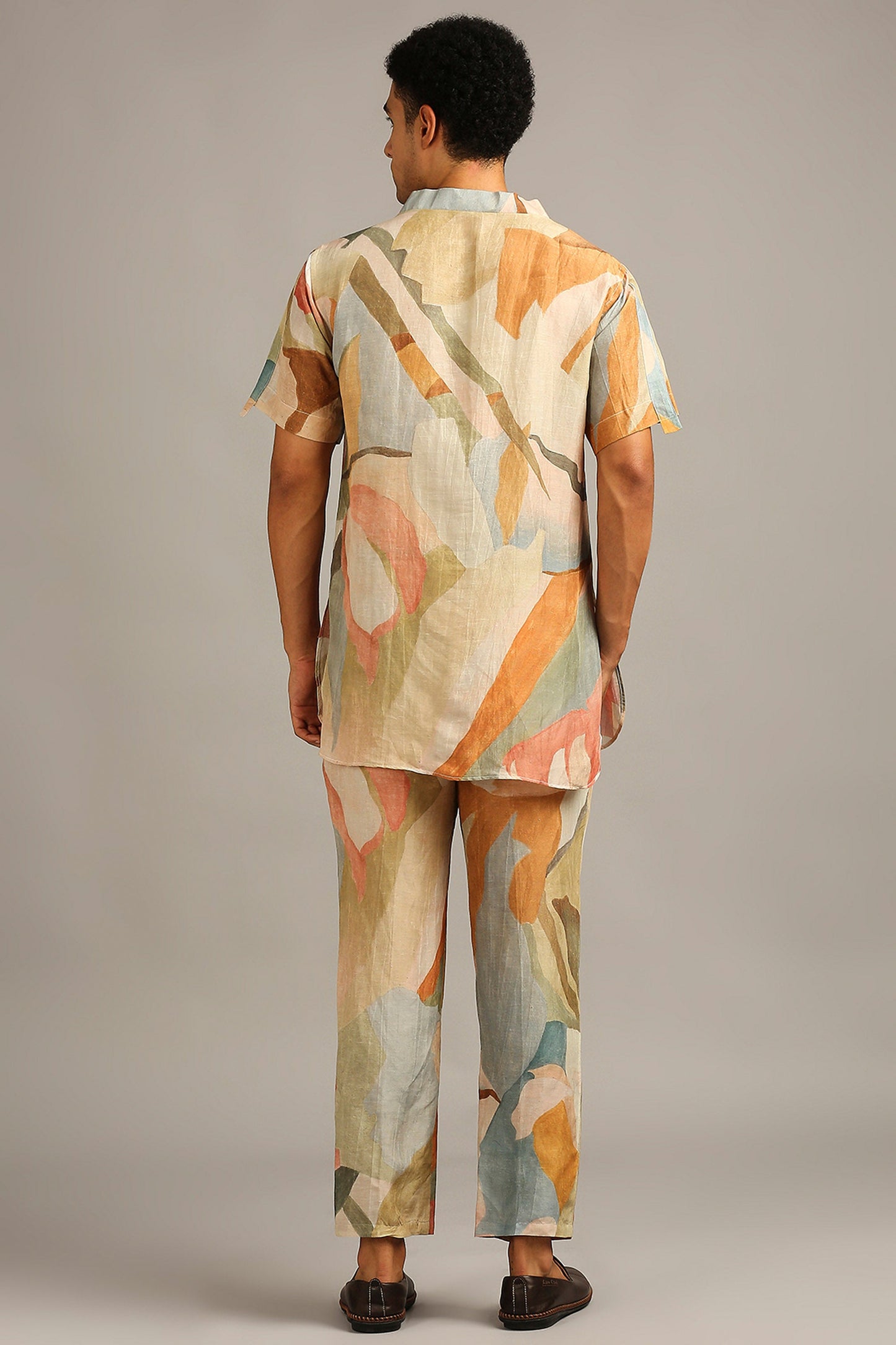 Multi color Conversational printed co-ord set