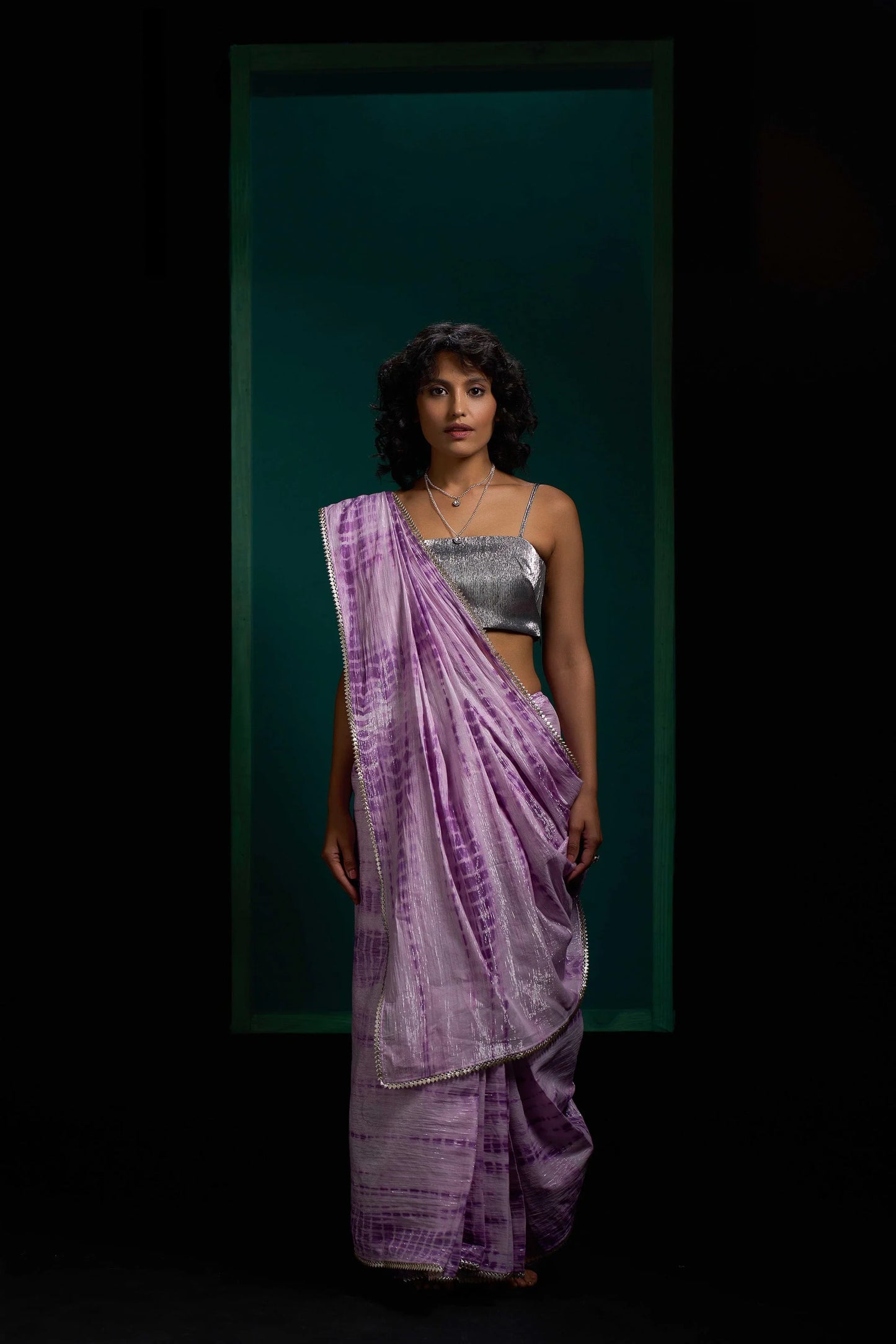 Iris Twin Pure Cotton Saree