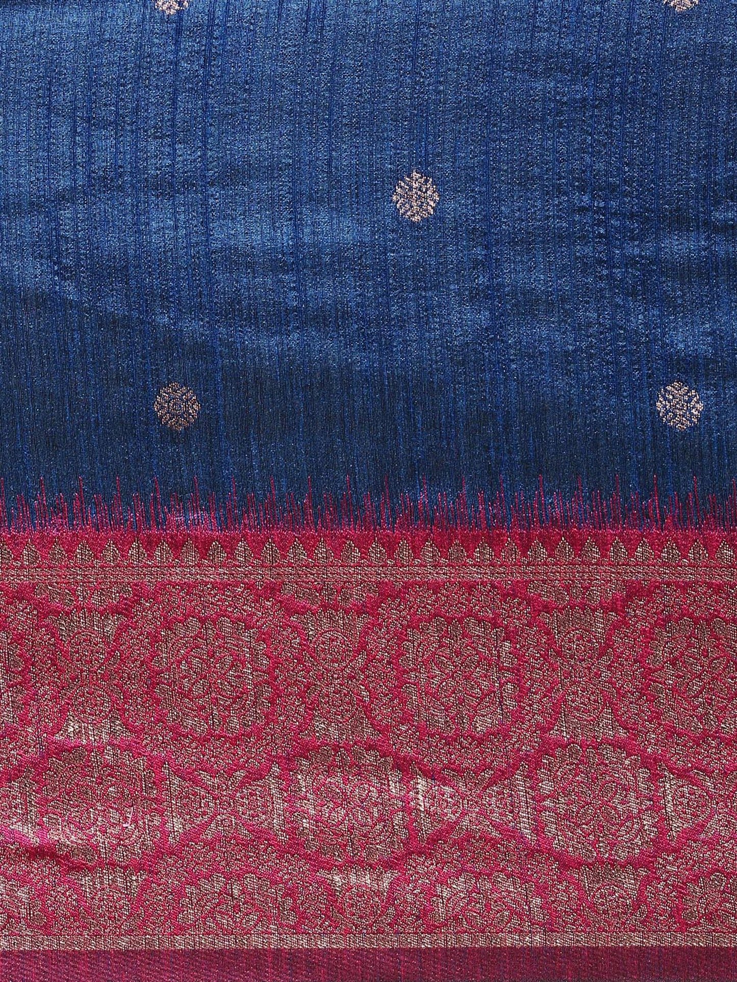 Blue Vaisali Zari Woven Banarasi Silk saree