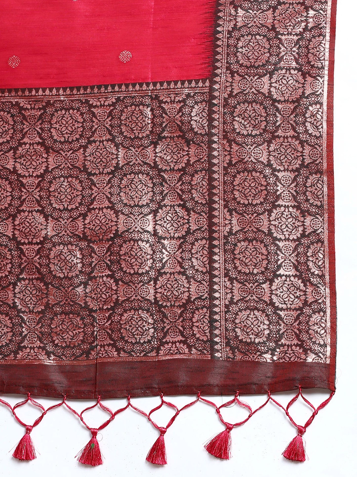 Pink Vaisali Zari Woven Banarasi Silk saree