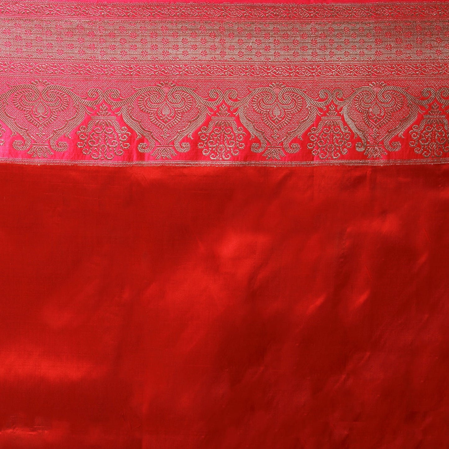 Maroon Handwoven Kadwa Katan Silk Saree