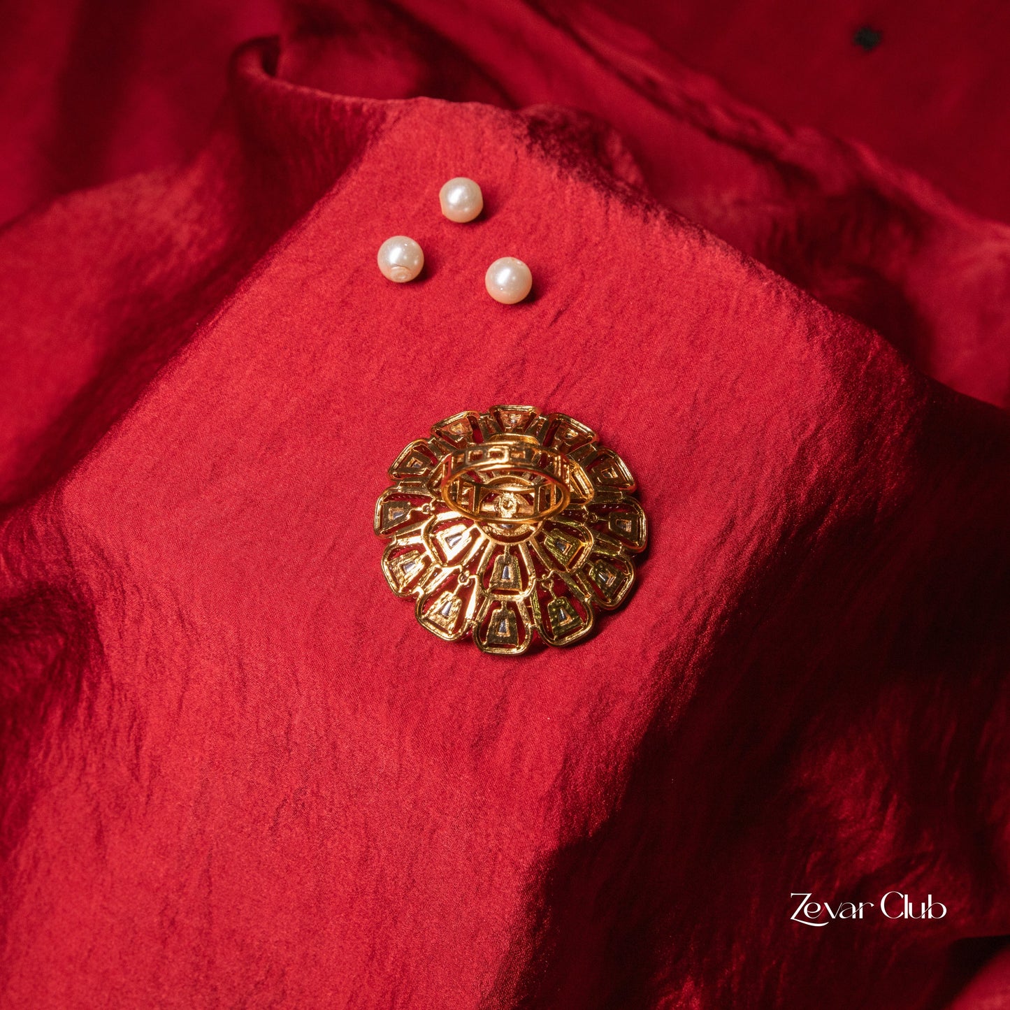 Zevar Club Cocktail Victorian Ring