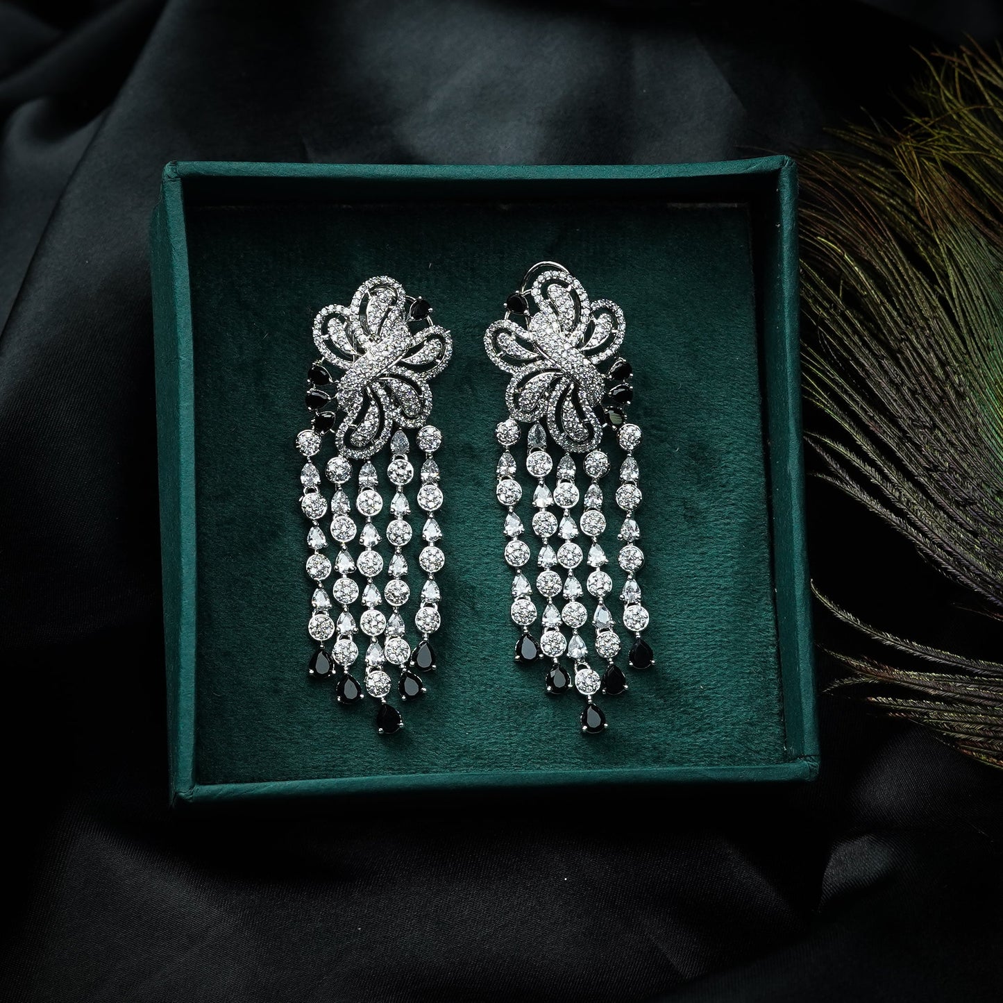 Mira Noor Diamond Earrings