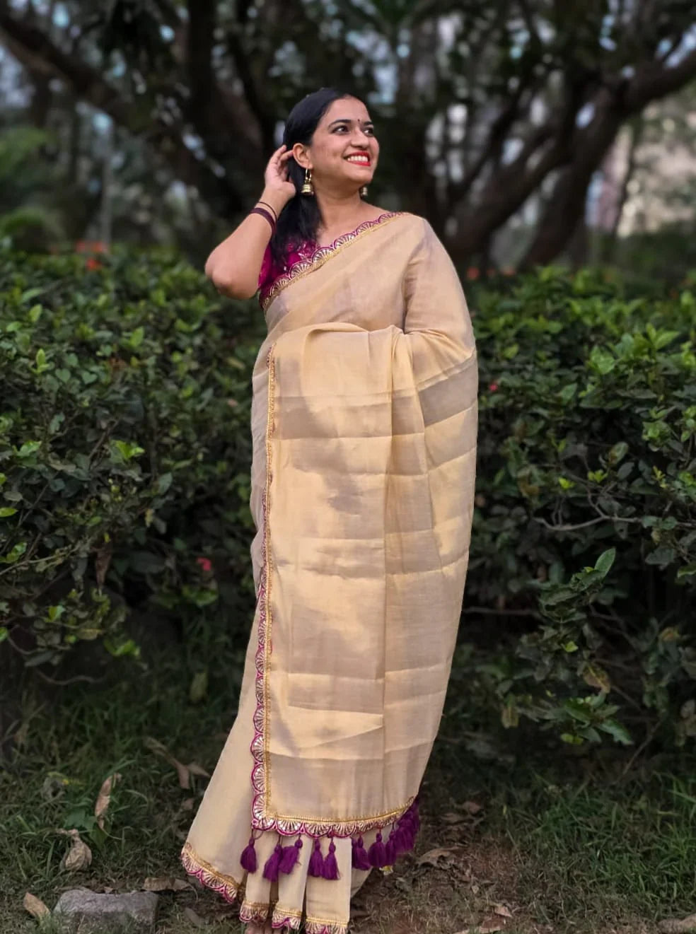 Crystal Dew Saree