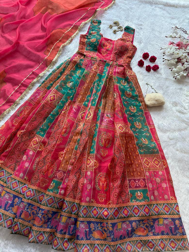 Anarkali gown