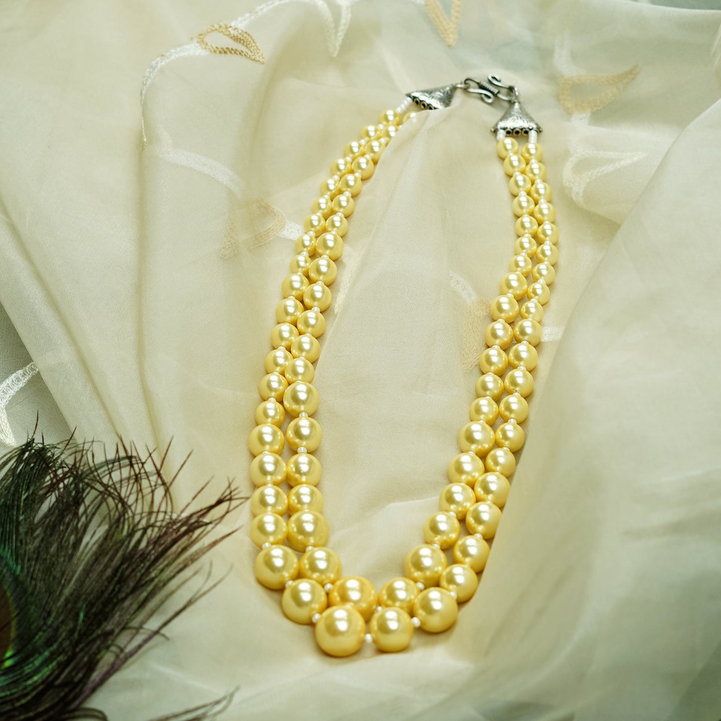 Royal Pearl Statement Mala