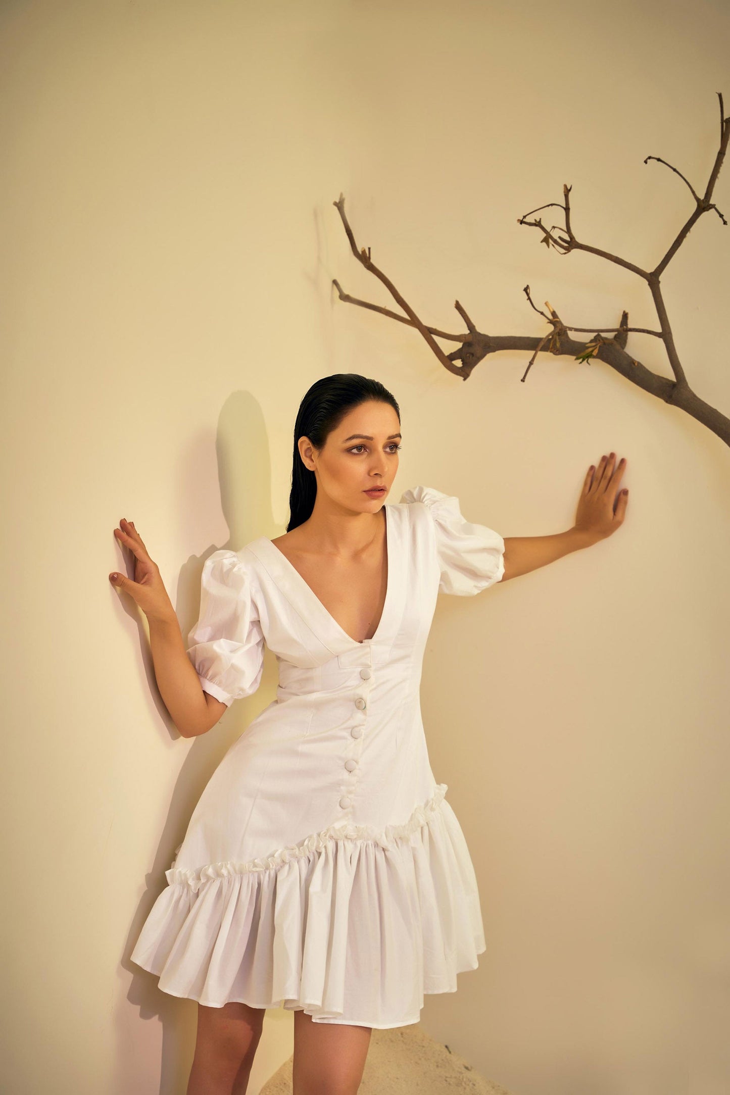 DOVE White Dress