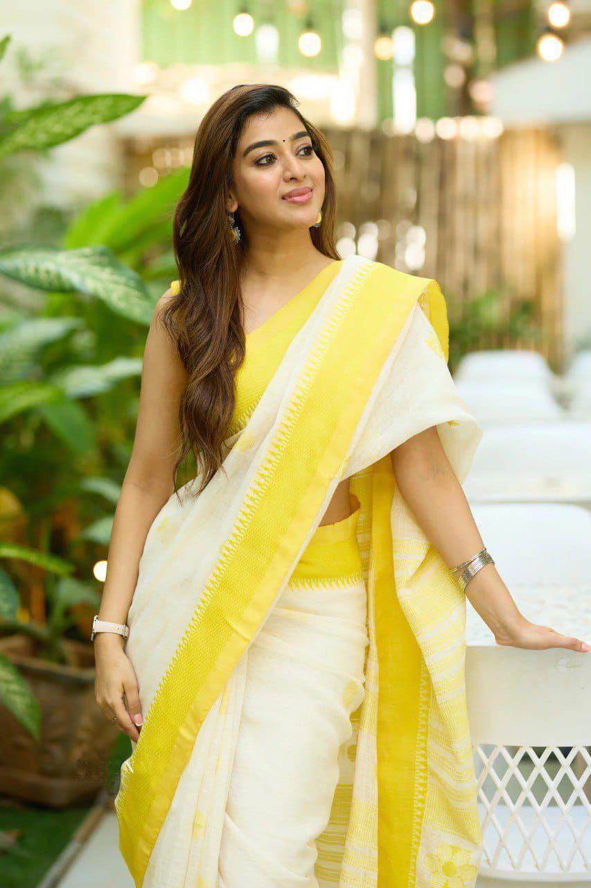 Jacquard Border Cotton Saree