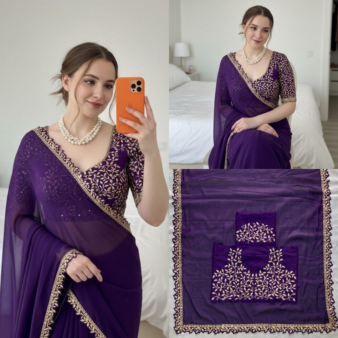 Soft Rangoli Silk Saree