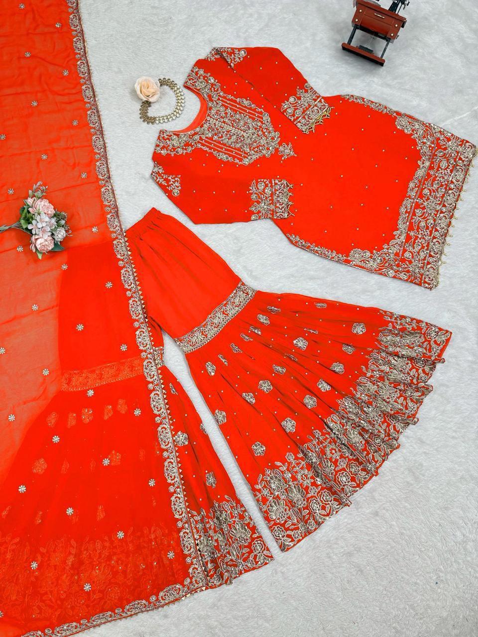 Sharara Suit Set