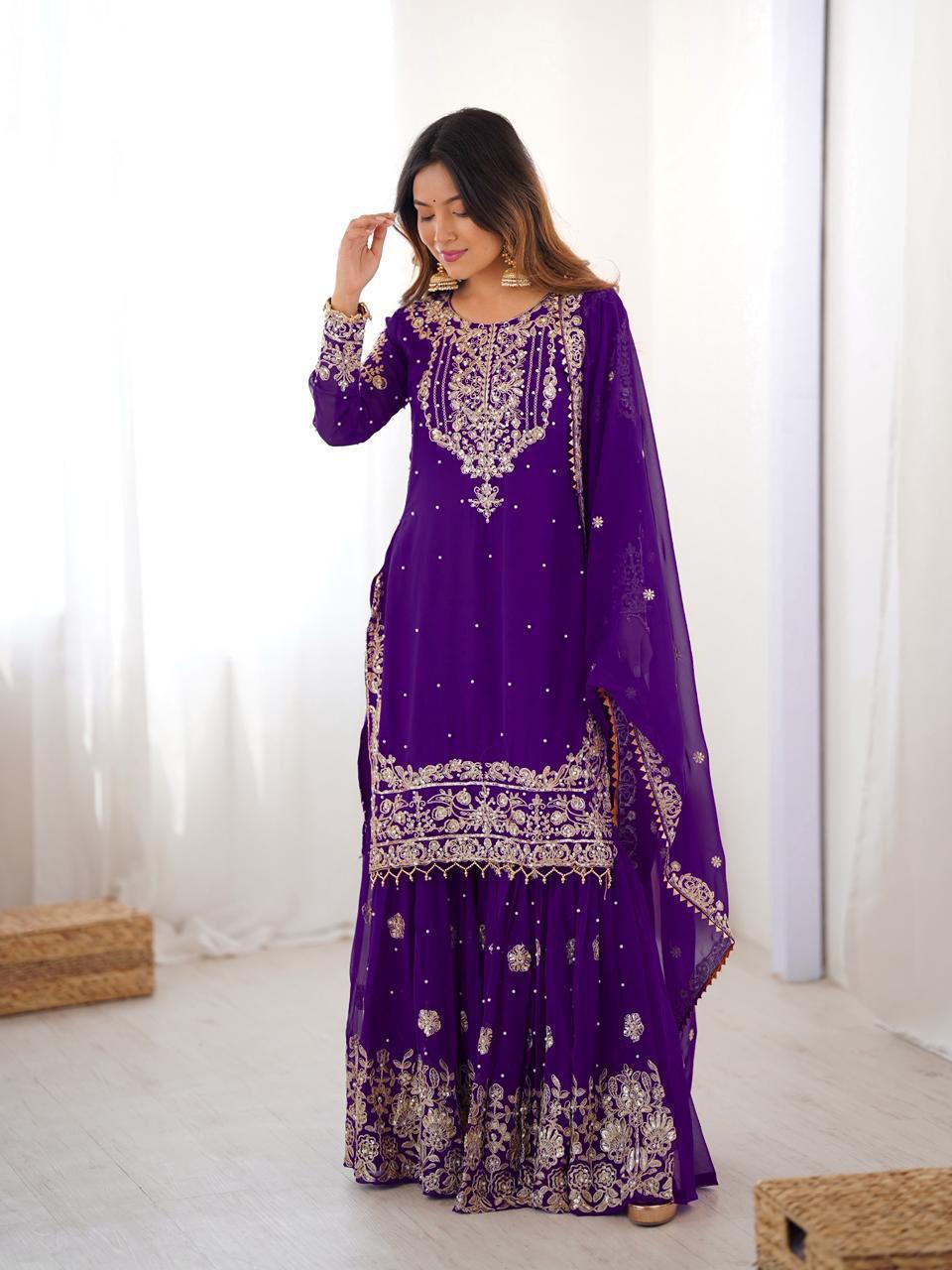 Sharara Suit Set