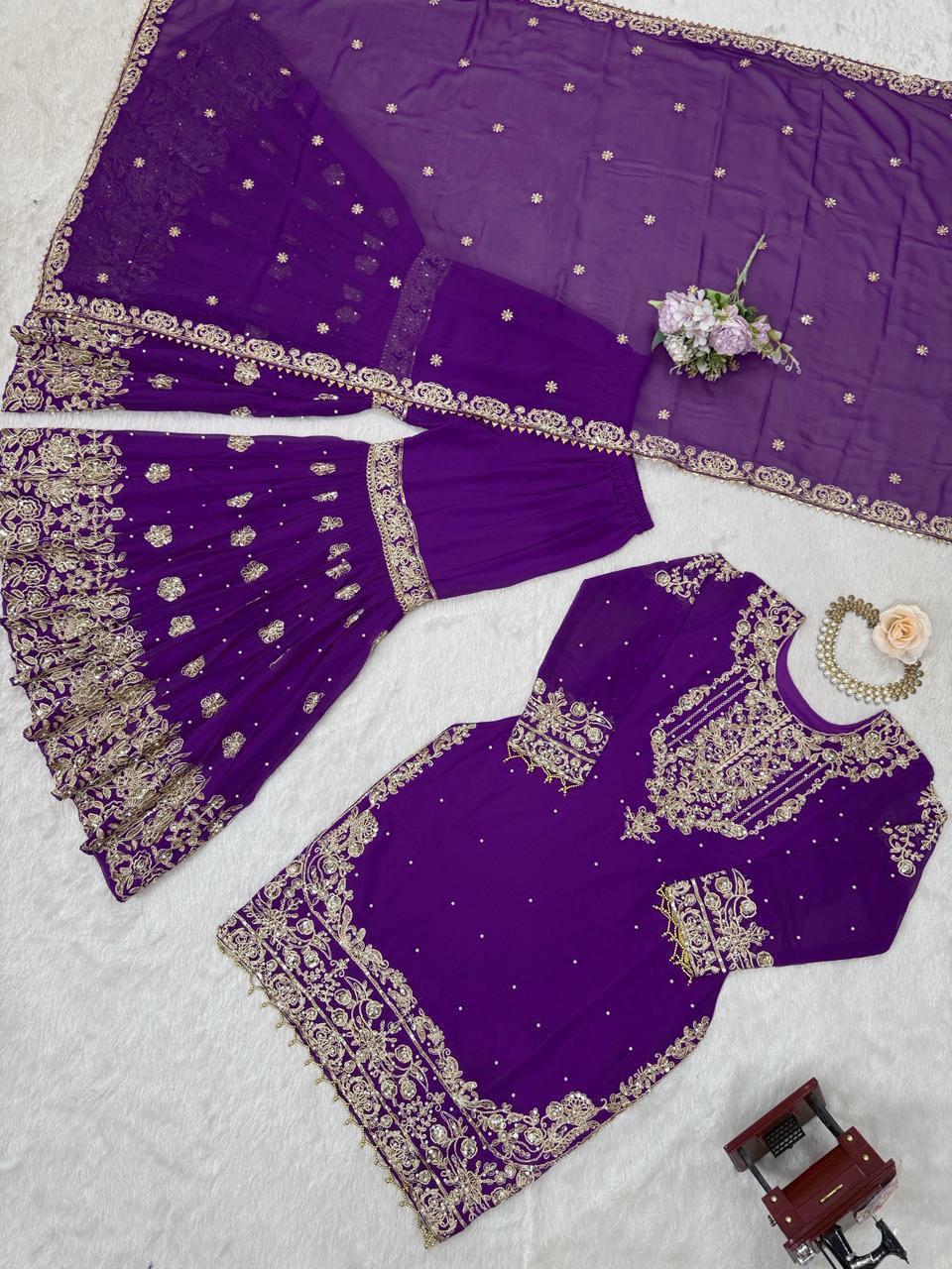 Sharara Suit Set