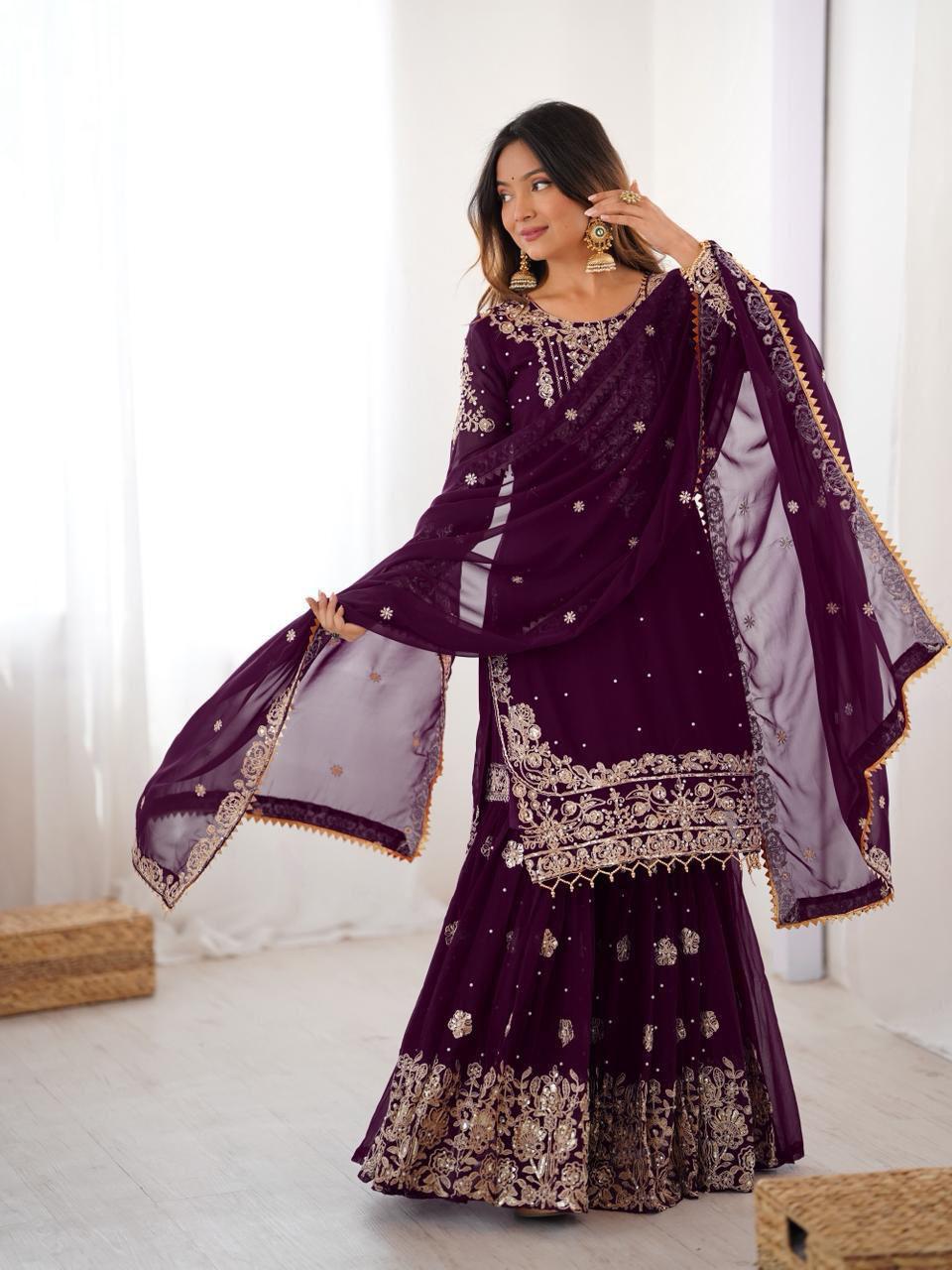 Sharara Suit Set