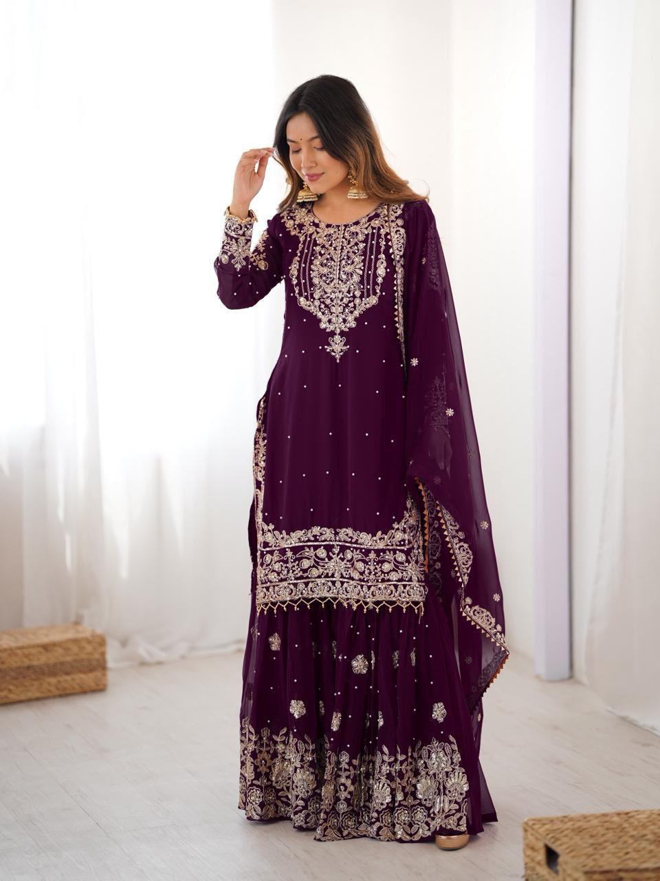 Sharara Suit Set