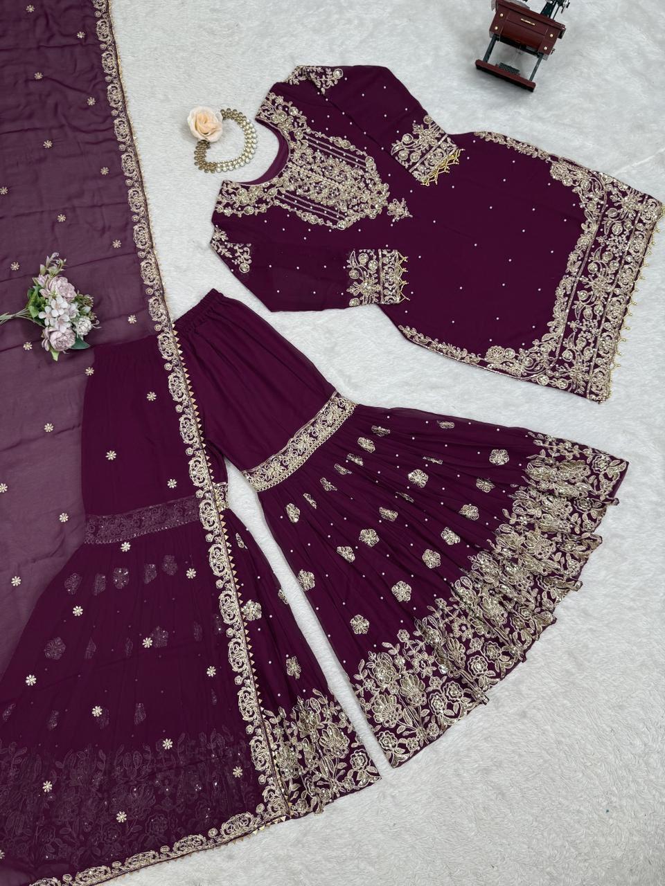 Sharara Suit Set