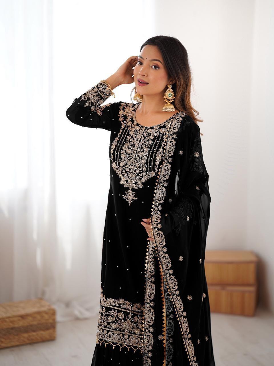 Sharara Suit Set