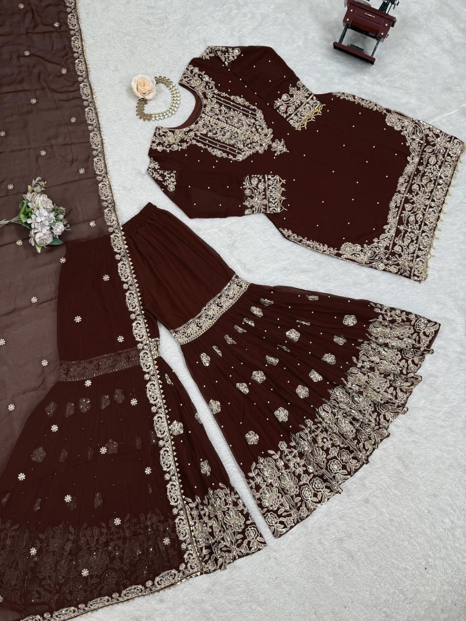 Sharara Suit Set