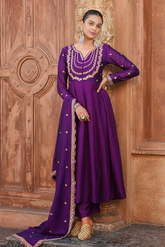 Trendy Anarkali Designers kurti Pant Set