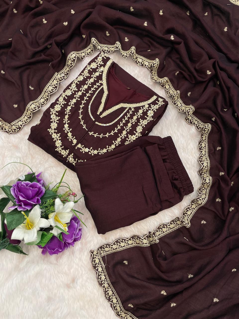 Trendy Anarkali Designers kurti Pant Set