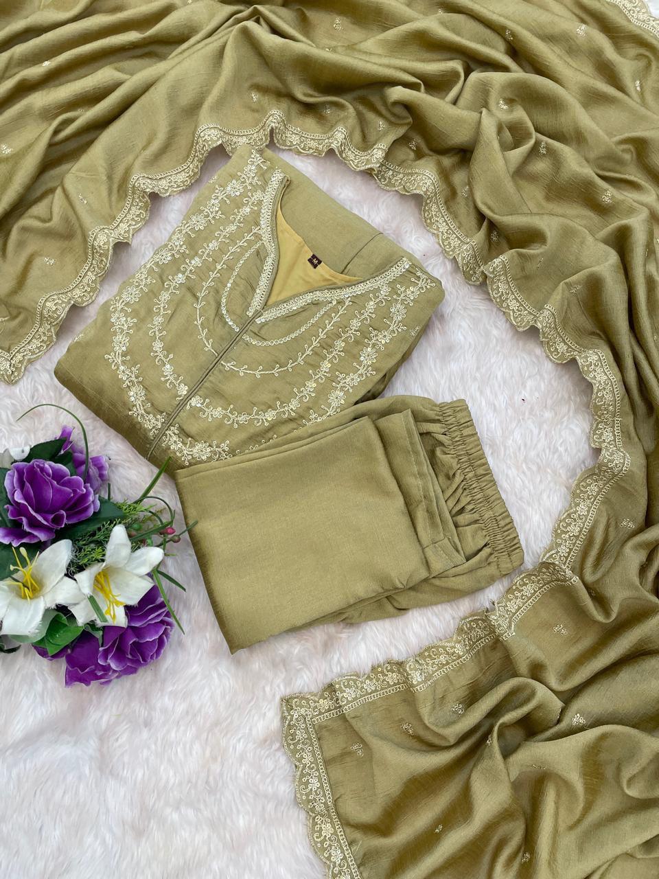 Trendy Anarkali Designers kurti Pant Set