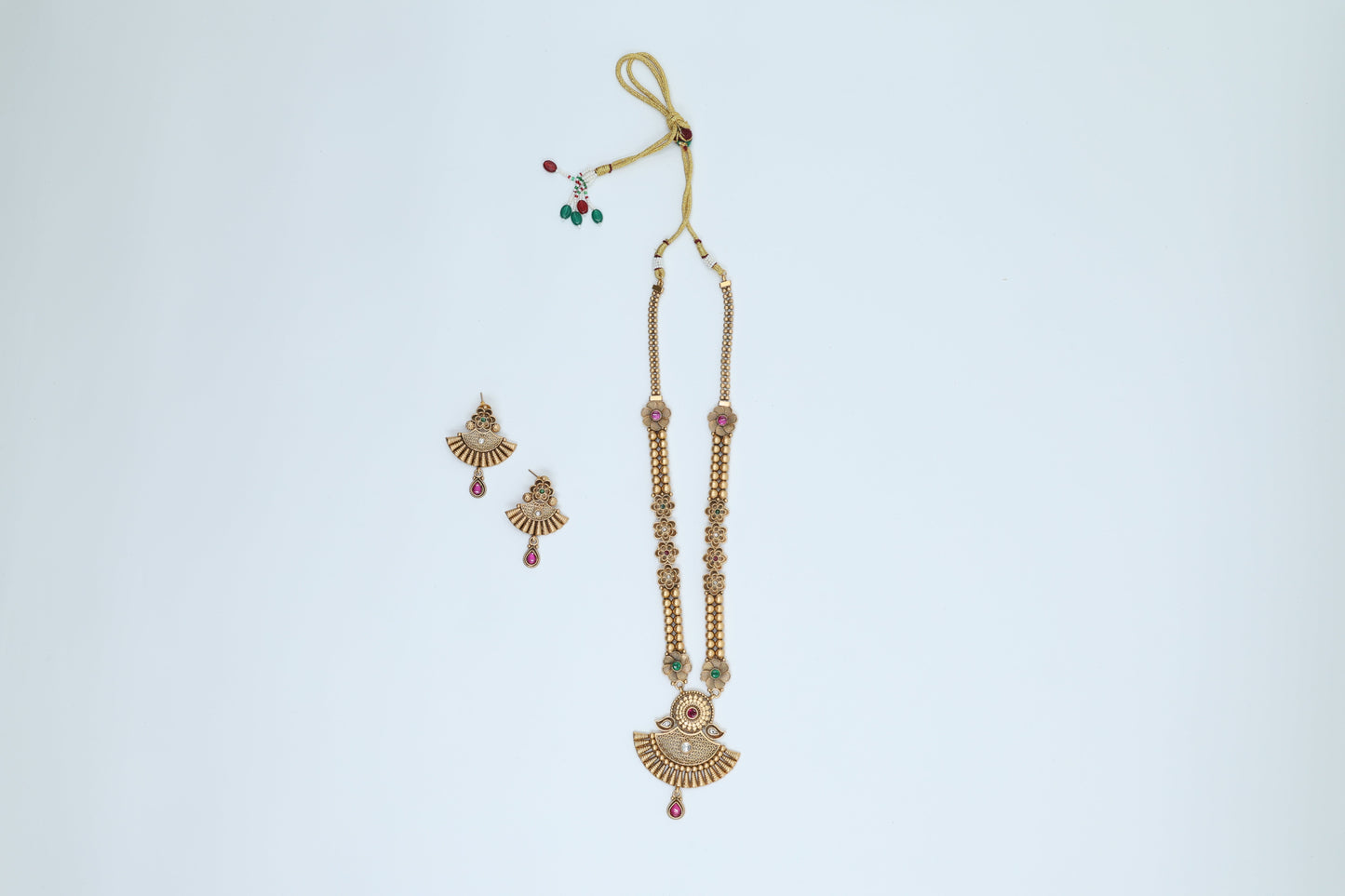 22K Gold Plated Fusion Antique Long Set