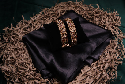 Rajwada Bangles, Set of 2