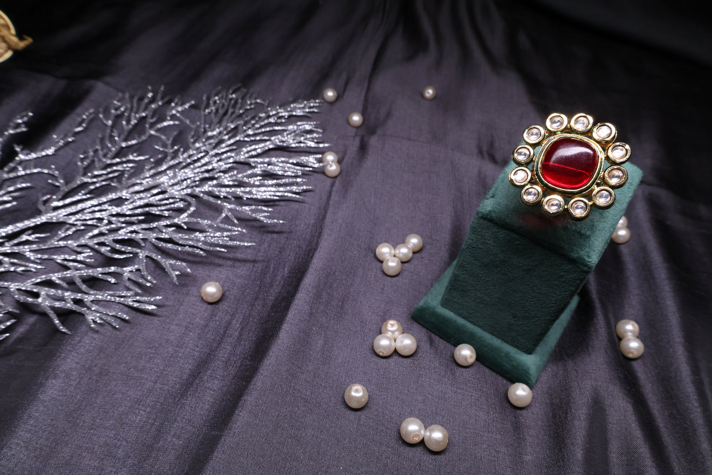 Elegance Extraordinaire Statement Solid Adjustable Ring