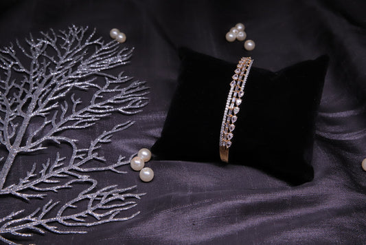 14K Gold Plated Designer Statement Bracelet