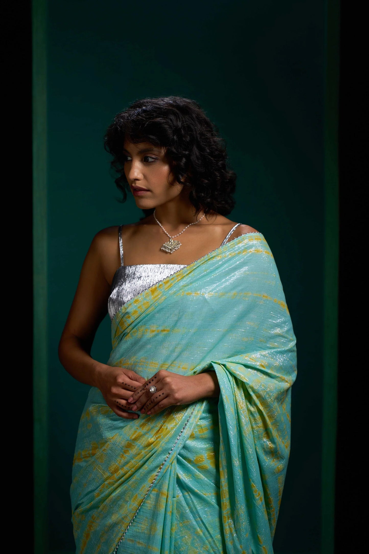 Rainbow Sky Twin Pure Cotton Saree