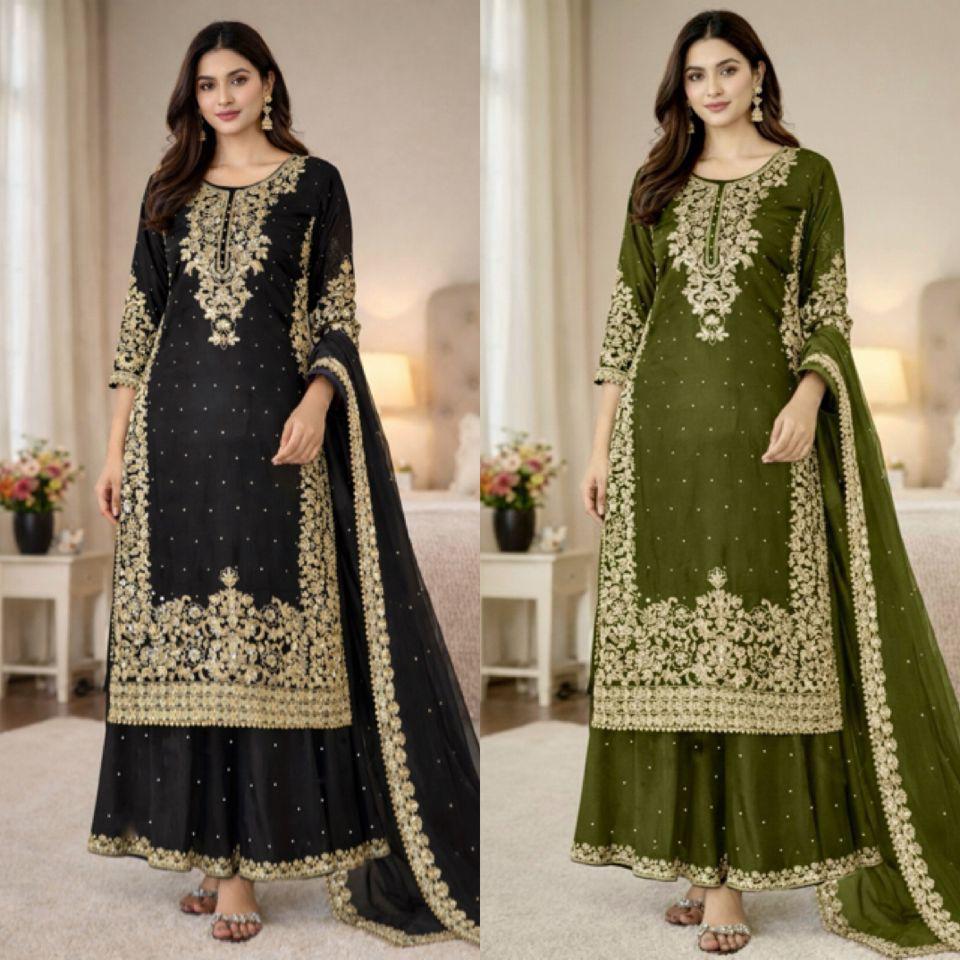 Designer Heavy Embroidery suit set