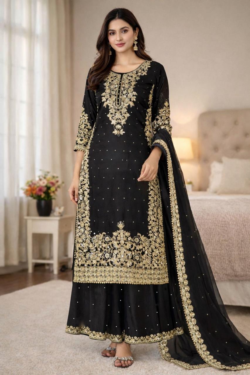 Designer Heavy Embroidery suit set
