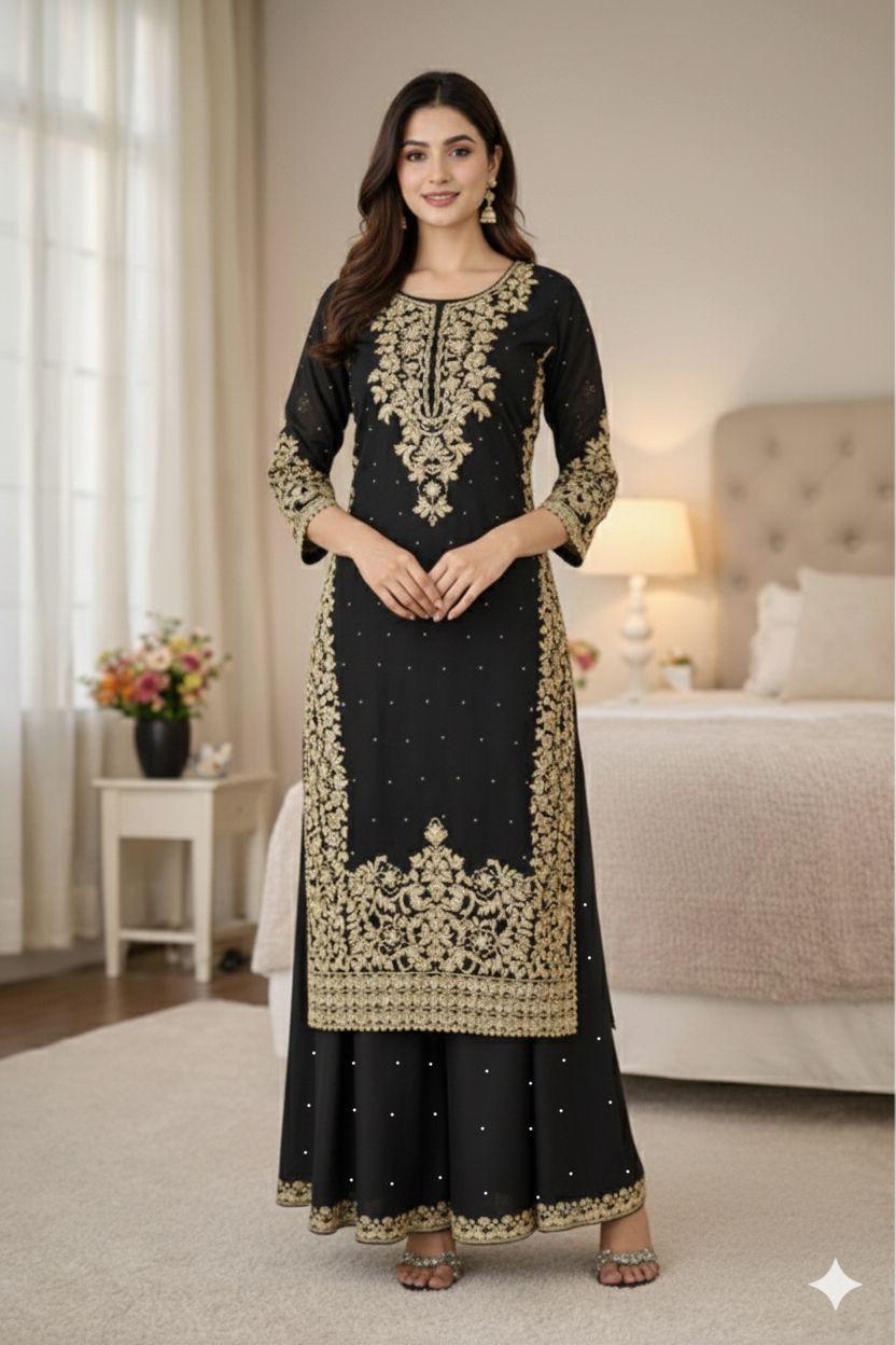 Designer Heavy Embroidery suit set