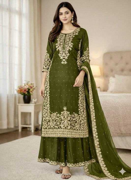Designer Heavy Embroidery suit set