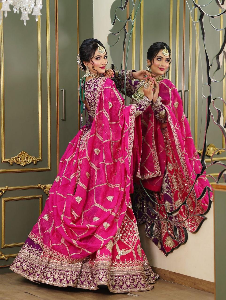 Heavy Embroidered Lehenga Choli