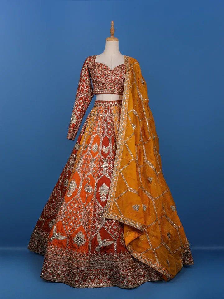 Heavy Embroidered Lehenga Choli