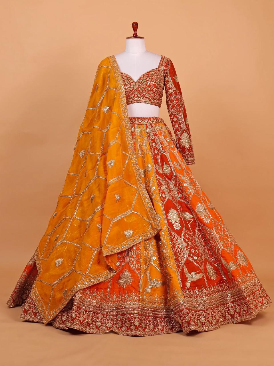 Heavy Embroidered Lehenga Choli