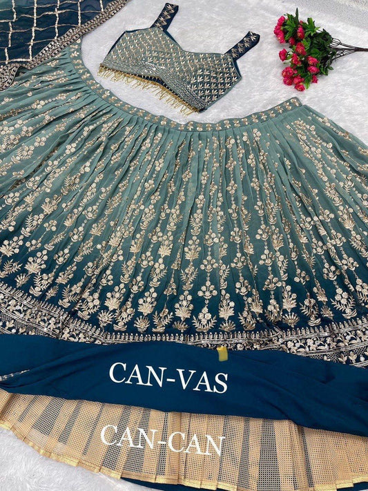 Embroidered Lehenga Choli Set