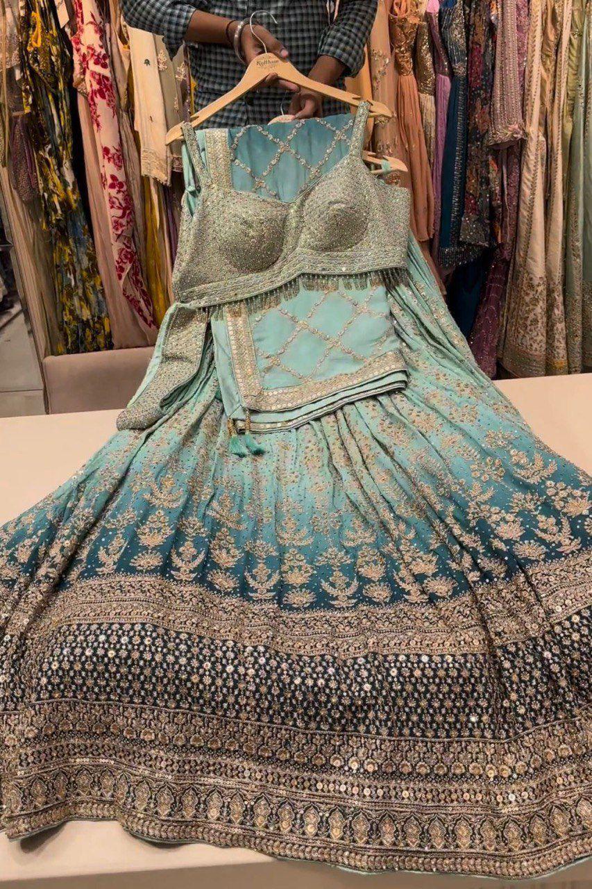 Embroidered Lehenga Choli Set