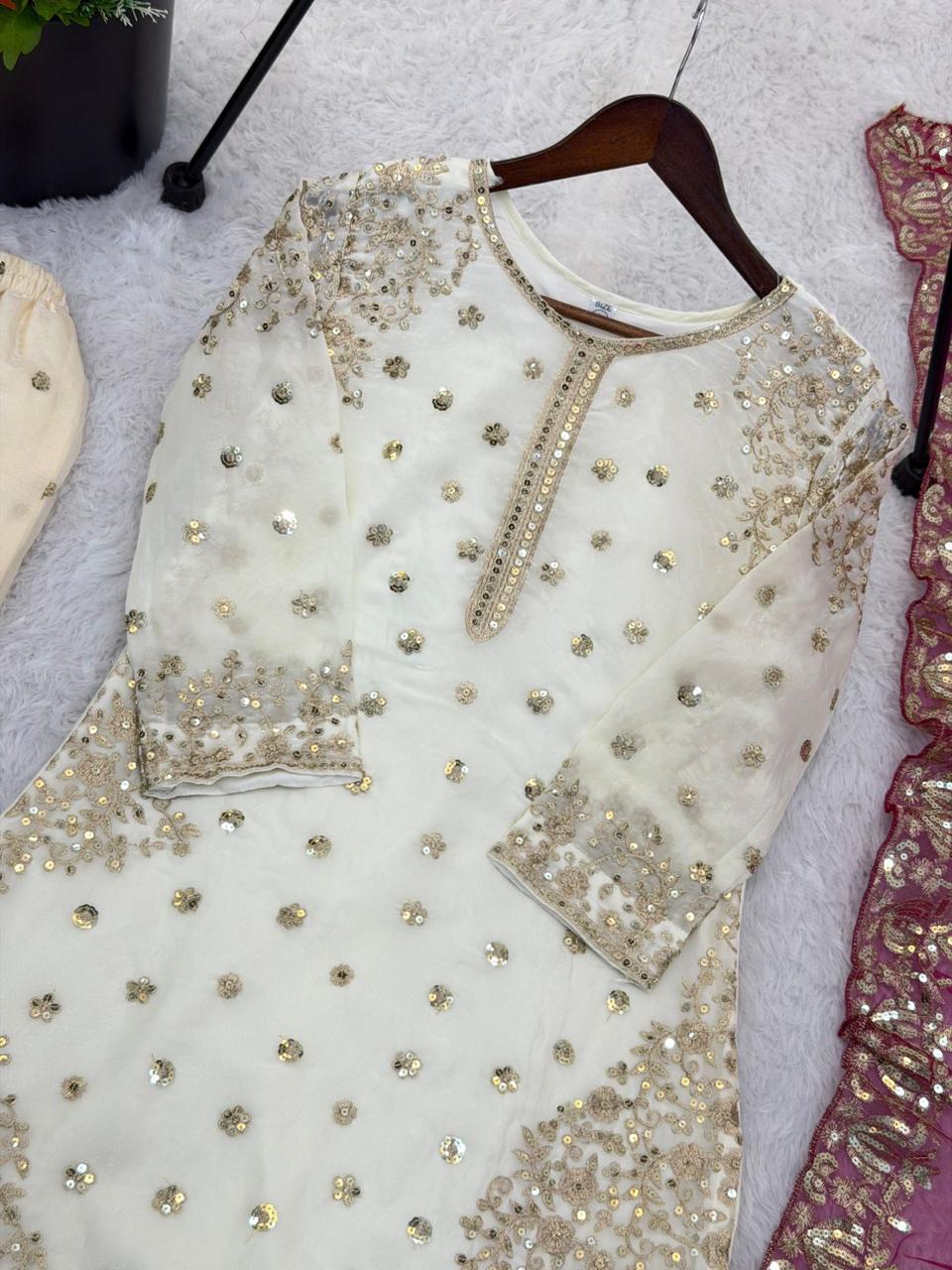 Fendy Silk Gharara Set
