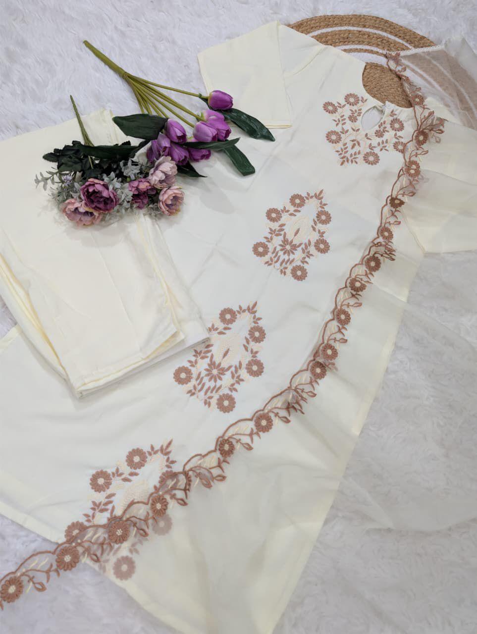 PURE VISCOSE REYON SLUB KURTA SETS